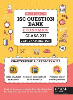 Oswal - Gurukul Economics Most Likely Question Bank : ISC Class 12 for 2024 Exam