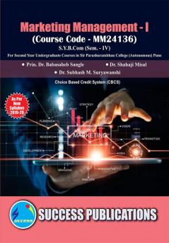 Marketing Management - I(S.Y.B.ComS.P. CollegeSem.-IV)