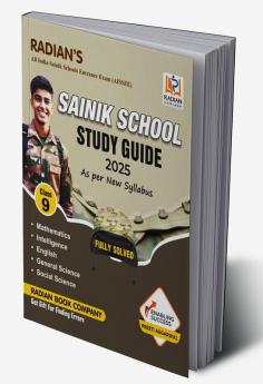 Sainik School Guide Book Class 9 for Entrance Exam (AISSEE) 2025 English Medium