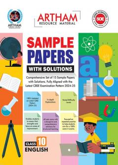 Set of 15 Sample Papers with Solutions Class 10 English Language and Literature