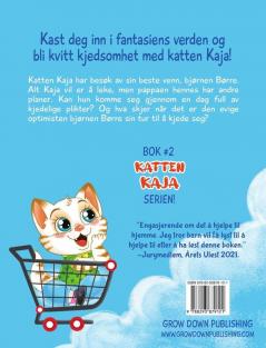 Katten Kaja kjeder seg ikke: billedbok for småbarn om å bruke fantasien når man kjeder seg (Bok 2 i serien om katten Kaja)