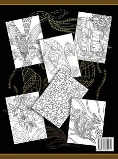 Adult Coloring Pages MIX: 25 Stress Relieving And Relaxing Patterns: 7 (Anti-Stress Art Therapy)