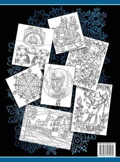 Adult Coloring Book: 30 Winter Chill Coloring Pages: 4 (Colorful Seasons)