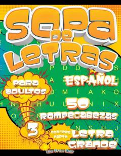 Sopa de Letras para Adultos Letra Grande