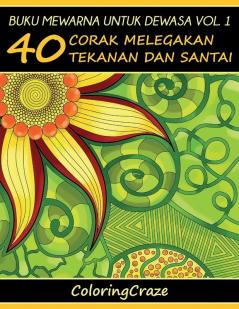Buku Mewarna Untuk Dewasa Vol. 1
