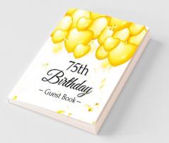 75th Birthday Guest Book