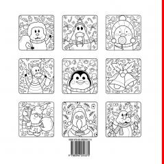 Christmas coloring book for kids ages 4-7