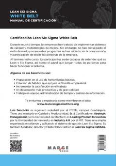 Lean Six Sigma White Belt. Manual de certificacion