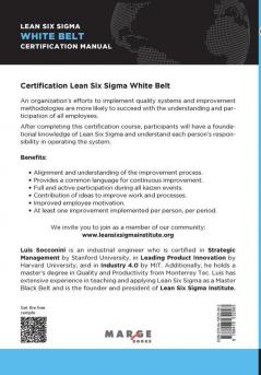 Lean Six Sigma White Belt. Certification Manual