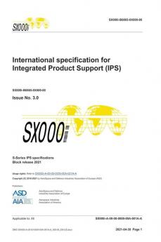 SX000i International specification for Integrated Product Support (IPS) Issue 3.0