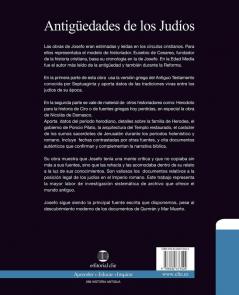 Antiguedades de los judios / Antiquities of the Jews (Coleccion Historia)