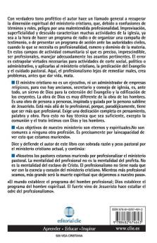 Hermanos no somos profesionales: El mundo determina la agenda del profesional Dios determina la agenda del hombre