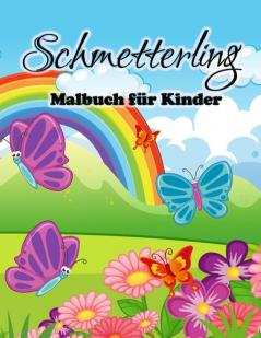Schmetterling-Malbuch f��r Kinder