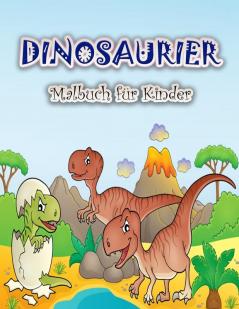 Dinosaurier-Malbuch f��r Kinder