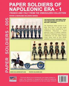 Paper soldiers of Napoleonic era -1: France and Italy from the Vinkhuijzen collection: 5