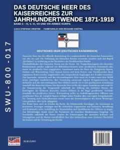 Das Deutsche Heer des Kaiserreiches zur Jahrhundertwende 1871-1918 - Band 2: 17 (Soldiers Weapons & Uniforms - 800)