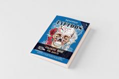 Realistic Tattoos Coloring Book for Adults