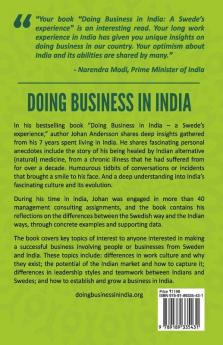 Doing Business In India: A Swede'S Experience