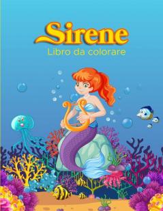 Sirene Libro da Colorare: Libro di attività per bambini