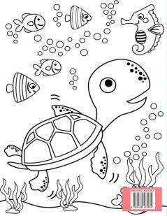 Under the Sea Coloring Book: Activity Book for Kids