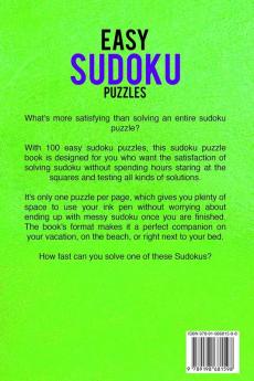 Easy Sudoku Puzzles