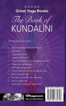 GREAT YOGA BOOKS - The Book of Kundalini: Brand New!: Brand New!