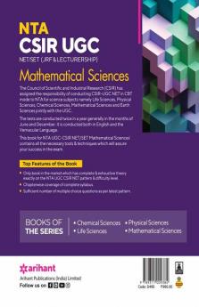 NTA CSIR UGC NET/SET (JRF & Lecturership) Mathematical Sciences