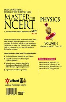 Master the NCERT Physics - Vol. 1