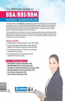 BBA BBS BBM Entrance Examination 2018