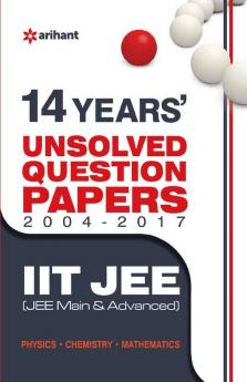 14 Years' IIT JEE UnSolved Question Papers