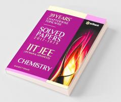 39 Years' Chapterwise Topicwise Solved Papers (2017-1979) IIT JEE Chemistry