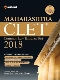 Maharashtra CLET Common Law Entrance Test _2018