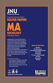 JNU Chapterwise Previous Years' Solved Papers MA Sociology