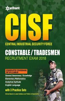 CISF Constable/Tradesmen Recuritment Exam 2018