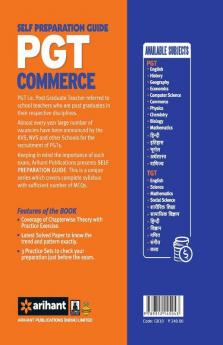 KVS PGT Self Preparation Guide Commerce Recruitment Examination(Old Edition)