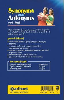 Synonyms and Antonyms Anglo Hindi