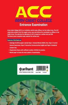 Indian Army ACC Entrance Exam