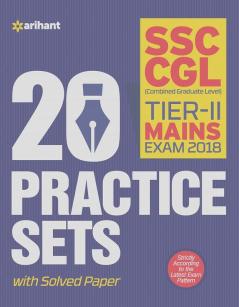SSC Mains TIER-II 20-Practice Sets (E)