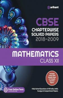 CBSE Chapterwise Solved Paper Mathematics Class 12th (Old edition)