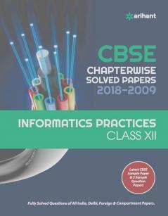 Chapterwise Informatics Practices 12th