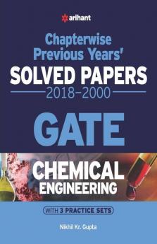 Chemical Engineering Solved Papers GATE 2019