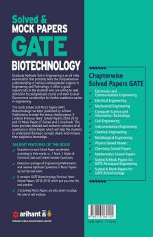 GATE Solved Biotechnology
