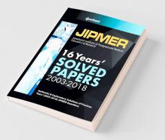 16 Years' JIPMER Solved Papers