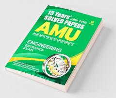16 Years' Solved Papers for AMU Engineering Entrance Exam 2018