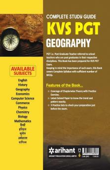 KVS TGT Geography Guide 2018