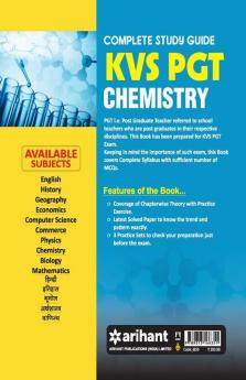 KVS TGT Chemistry Guide 2018