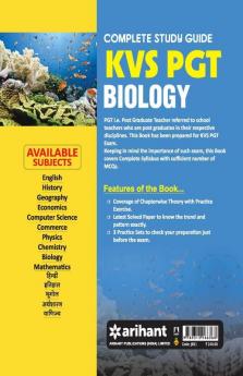 KVS TGT Biology Guide 2018
