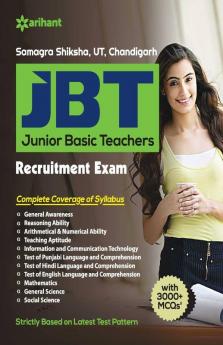 Samagra Shiksha Ut Chandigarh JBT Junior Basic Teachers Guide