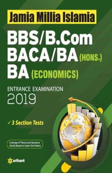 Jamia Millia Islamia BBS B COM BACA BA hons BA Economics Guide 2019