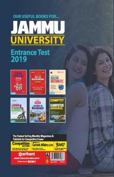 Jammu University Entrance Test 2019 (Old edition)